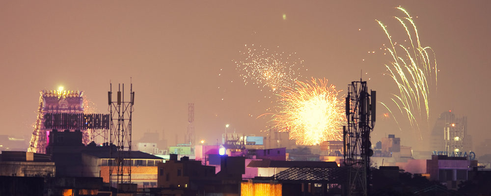 Happy Diwali. Foto di Vinoth Chandar